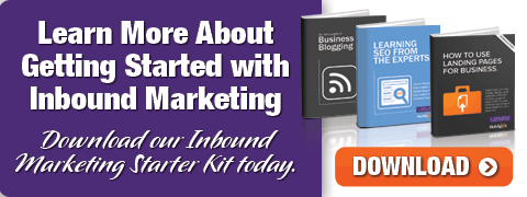 Download our Inbound MArketing Starter Kit today