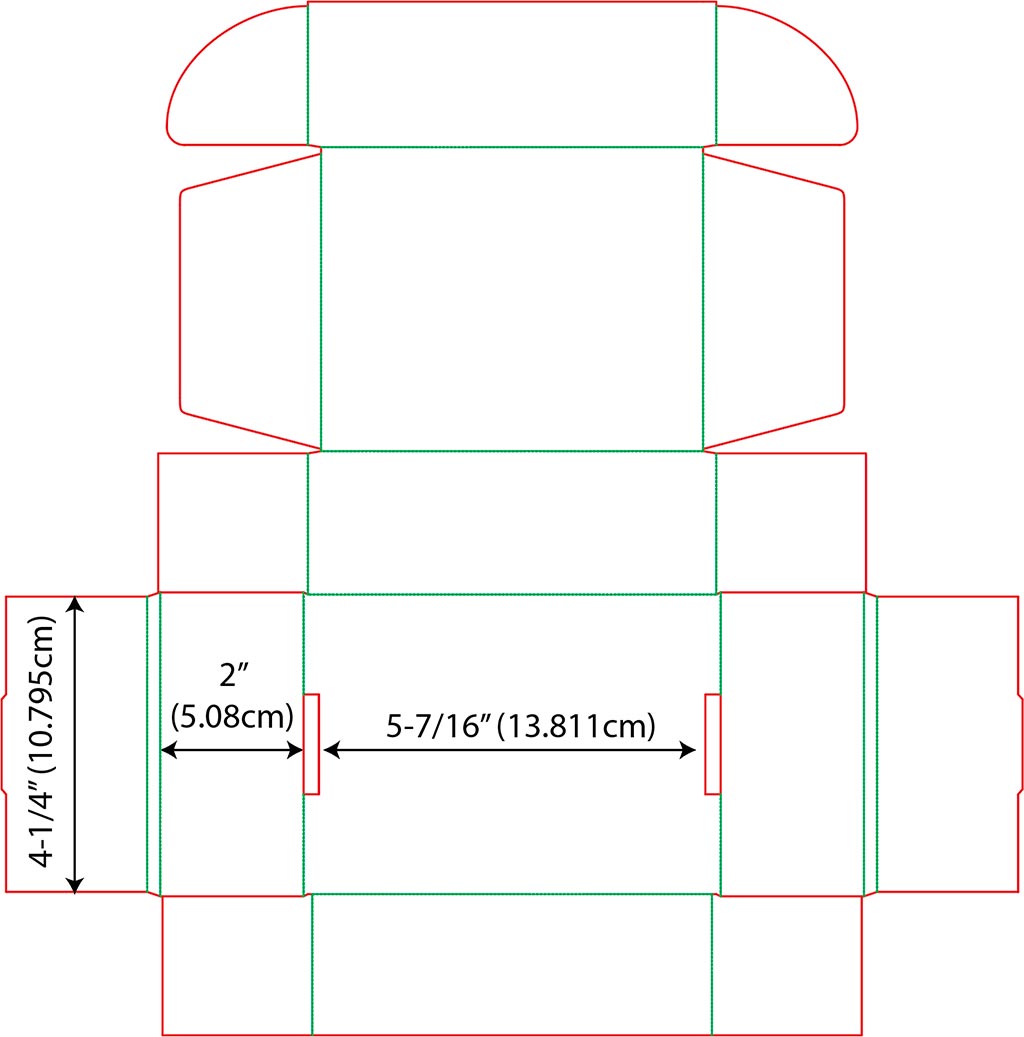 Packaging box online sizes