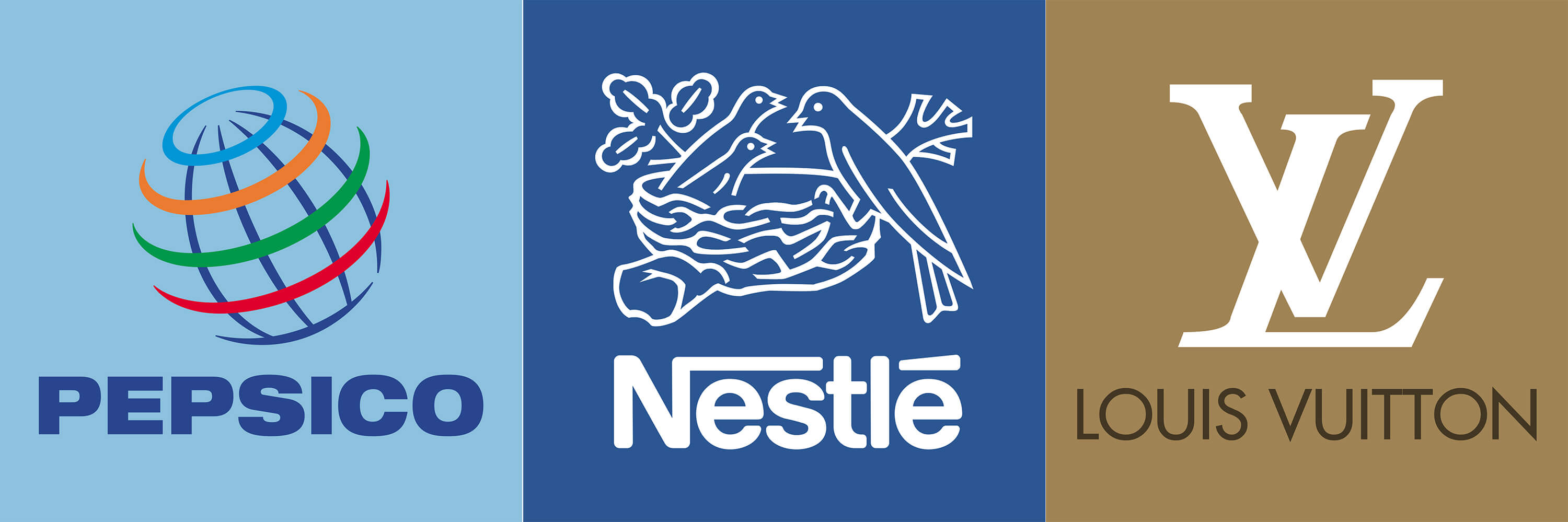Nestle-LV-Pepsico-Logos