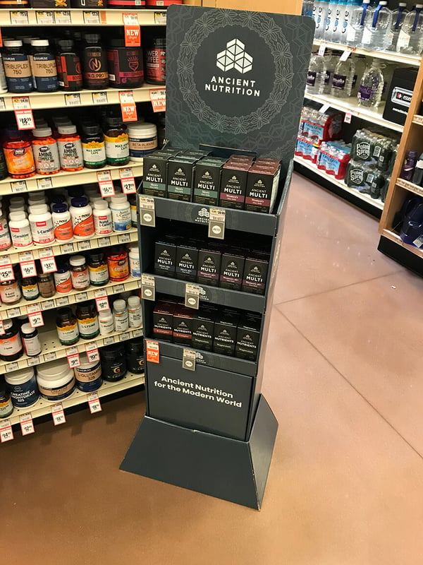aisle-display-with-base-support-for-nutrition-supplement