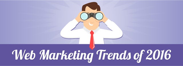 2016 Web Marketing Trends