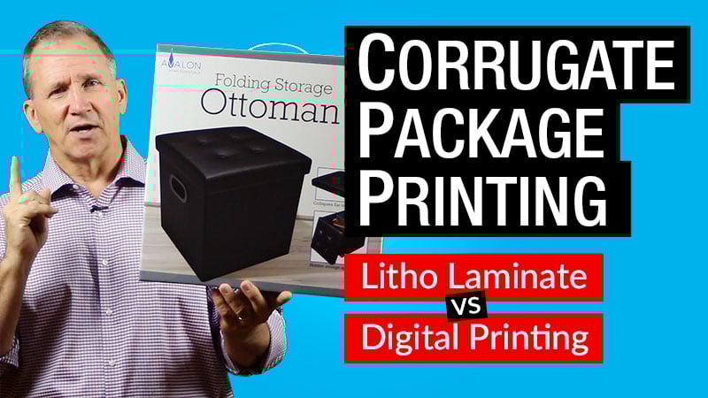 Corrugate Package Printing Litho Laminate Vs Digital Printing Video Corrugate Package Printing Litho Laminate Vs Digital Printing Video