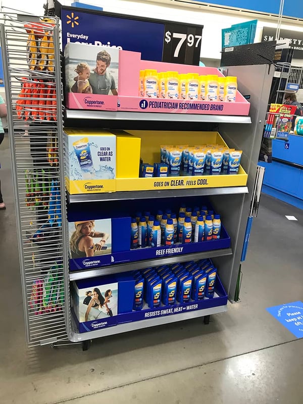 Wipe New End Cap Display Shines In-Store - Point of Purchase International  Network