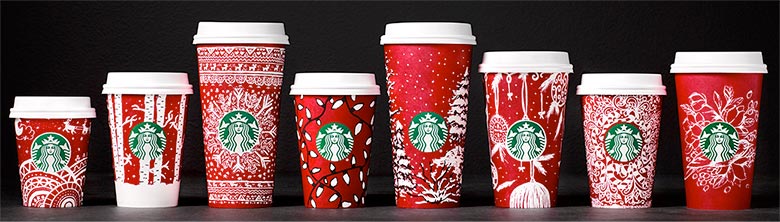 Starbucks special edition cups