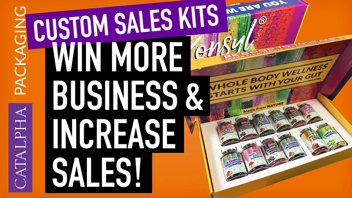 Feature article image with title - Custom Sales Kits 